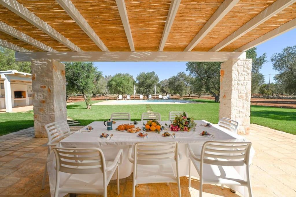 Villa New Trulli Eden 101 With Private Pool And Jacuzzi San Michele Salentino Exterior foto